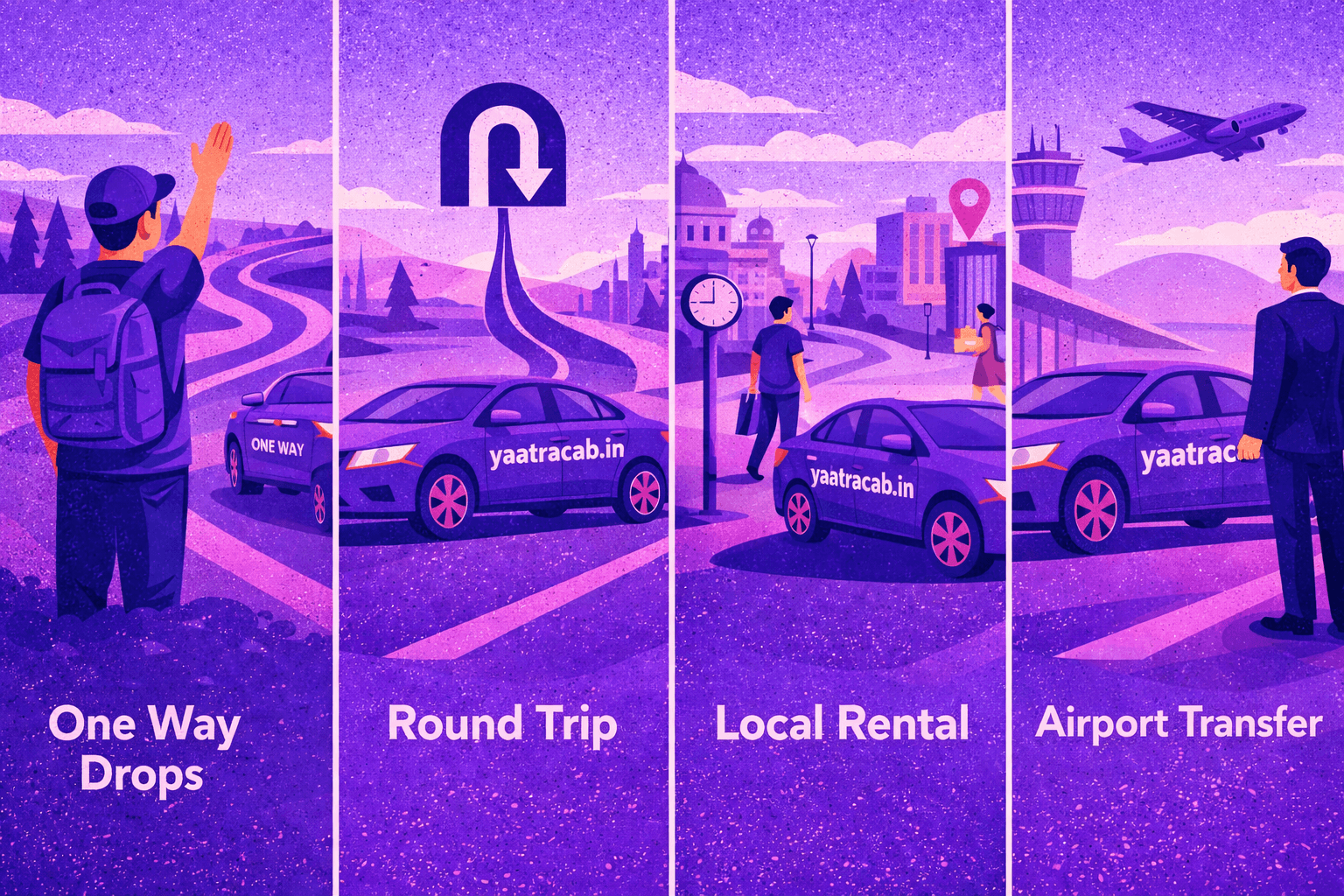 yaatra Cabs Professional Fleet